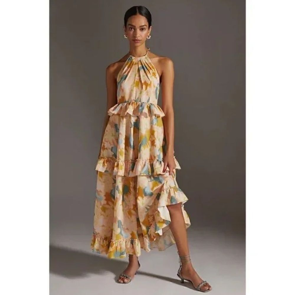 Anthropologie Ruffled Tiered Floral Maxi Dress
Geisha Designs - Picture 5 of 11